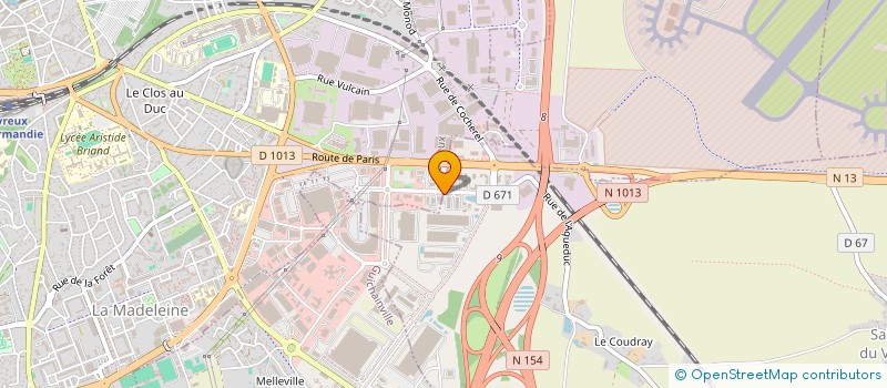 localisation de l'entreprise MONSIEUR FRANCOIS DELACROIX  LE VIEIL-EVREUX