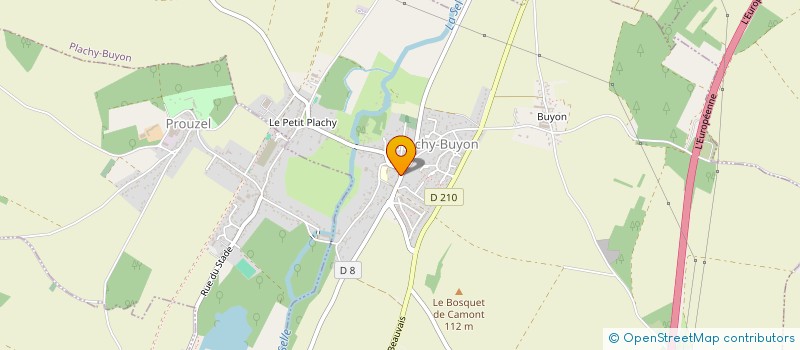 localisation de l'entreprise MONSIEUR FRANCOIS DELAHAYE  FREMONTIERS