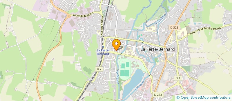 localisation de l'entreprise MONSIEUR FRANCOIS DELAHAYES  LA FERTE-BERNARD