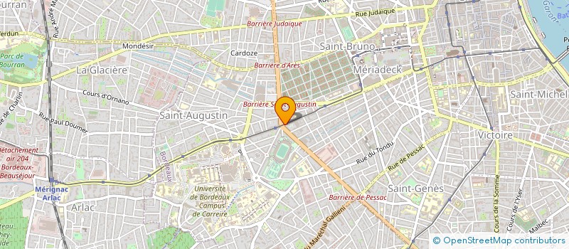 localisation de l'entreprise MONSIEUR FRANCOIS DELALOEUF à BORDEAUX