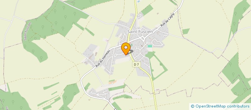 localisation de l'entreprise MONSIEUR FRANCOIS DELANNOY à SAINT-FUSCIEN