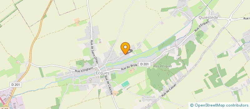 localisation de l'entreprise MONSIEUR FRANCOIS DELANNOY  ECQUES