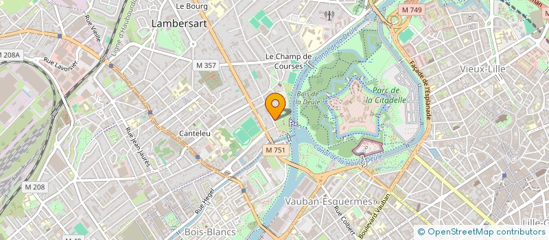 localisation de l'entreprise MONSIEUR FRANCOIS DELATTRE à LAMBERSART