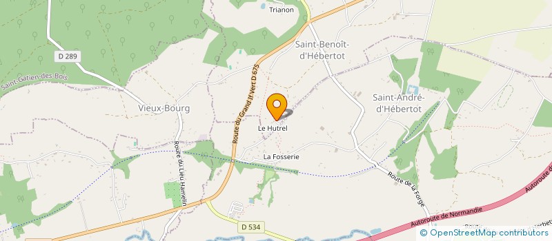 localisation de l'entreprise MONSIEUR FRANCOIS DELAUNAY à SAINT-BENOIT-D'HEBERTOT