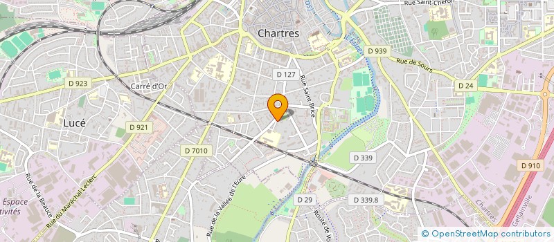 localisation de l'entreprise MONSIEUR FRANCOIS DELAUNEY à CHARTRES