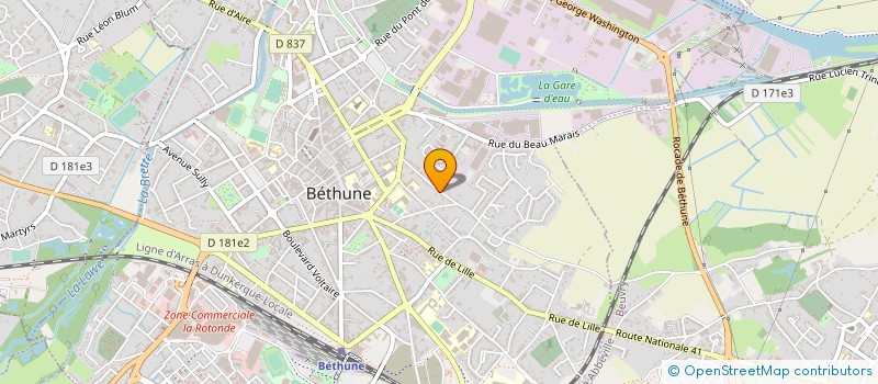 localisation de l'entreprise MONSIEUR FRANCOIS DELBOS  TRIGNY