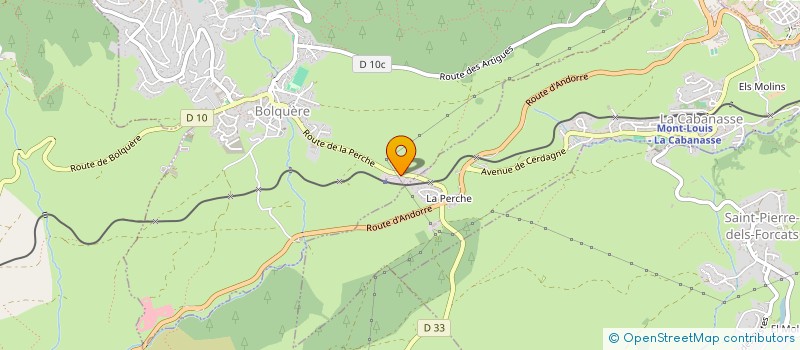 localisation de l'entreprise MONSIEUR FRANCOIS DELCASSO  LA CABANASSE