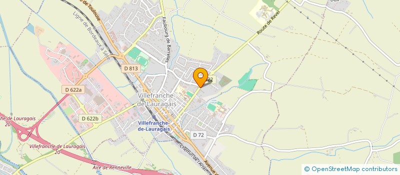 localisation de l'entreprise MONSIEUR FRANCOIS DELEDICQ à VILLEFRANCHE-DE-LAURAGAIS
