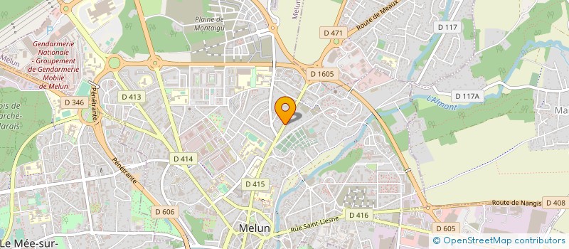 localisation de l'entreprise MONSIEUR FRANCOIS DELIGNE à MELUN