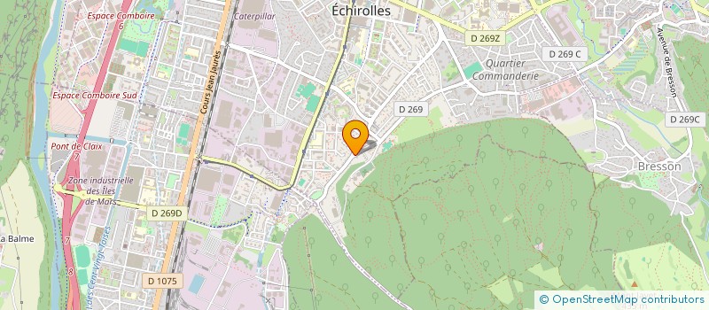 localisation de l'entreprise MONSIEUR FRANCOIS DELOYE  ECHIROLLES