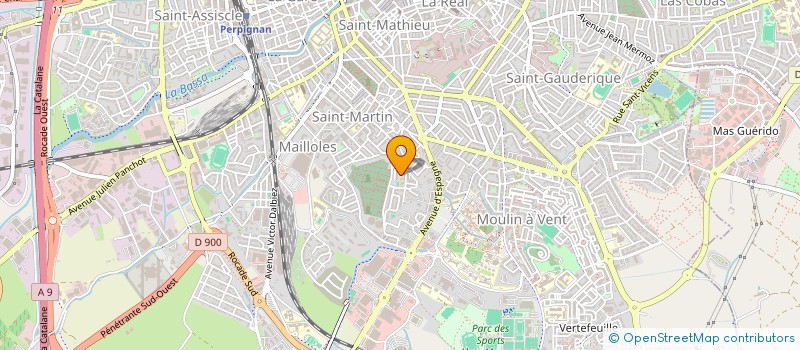 localisation de l'entreprise MONSIEUR FRANCOIS DELPECH à PERPIGNAN