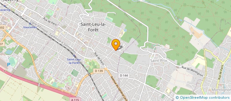 localisation de l'entreprise MONSIEUR FRANCOIS DELPLA à SAINT-LEU-LA-FORET