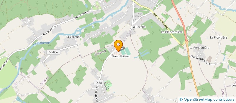 localisation de l'entreprise MONSIEUR FRANCOIS DELPORTE  CHITENAY