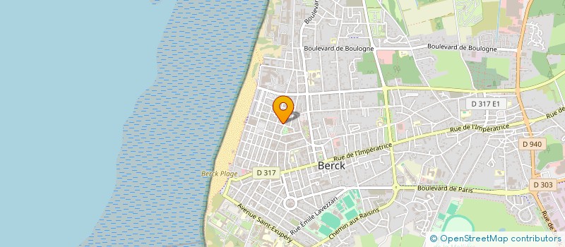 localisation de l'entreprise MONSIEUR FRANCOIS DELPORTE à BERCK