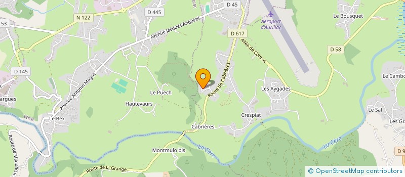 localisation de l'entreprise MONSIEUR FRANCOIS DELPUECH à ARPAJON-SUR-CERE