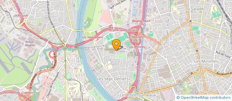 localisation de l'entreprise MONSIEUR FRANCOIS DELRUE à TOULOUSE