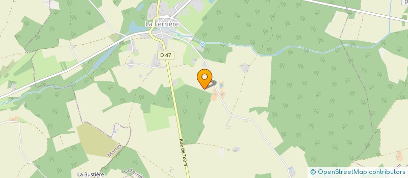 localisation de l'entreprise MONSIEUR FRANCOIS DELUCE  LA FERRIERE