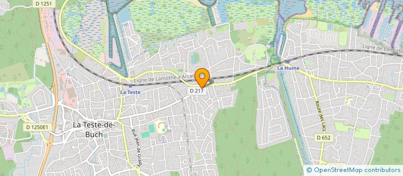 localisation de l'entreprise MONSIEUR FRANCOIS DELUGA à LA TESTE-DE-BUCH