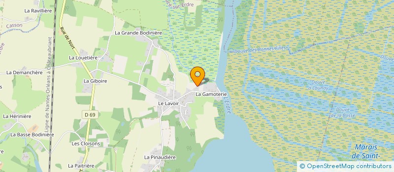 localisation de l'entreprise MONSIEUR FRANCOIS DELVINCOURT  SUCE-SUR-ERDRE