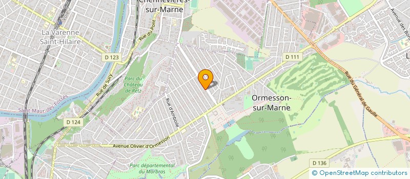localisation de l'entreprise MONSIEUR FRANCOIS DELVIT à ORMESSON-SUR-MARNE