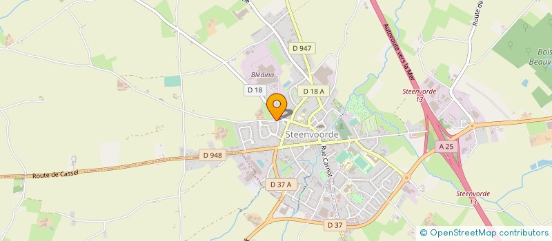 localisation de l'entreprise MONSIEUR FRANCOIS DEMAN à STEENVOORDE