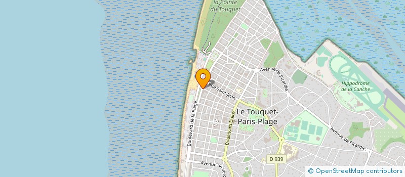 localisation de l'entreprise MONSIEUR FRANCOIS DEMANGEAT à LE TOUQUET-PARIS-PLAGE