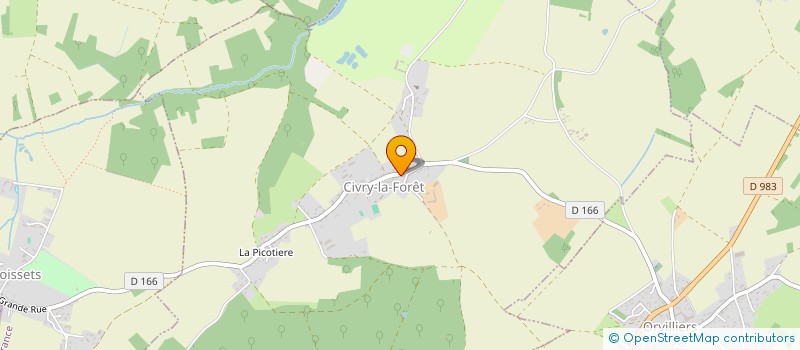 localisation de l'entreprise MONSIEUR FRANCOIS DEMAY à CIVRY-LA-FORET