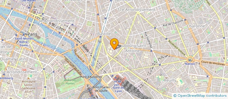 localisation de l'entreprise MONSIEUR FRANCOIS DEMERLIAC à PARIS
