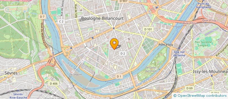 localisation de l'entreprise MONSIEUR FRANCOIS DEMOULIN à BOULOGNE-BILLANCOURT