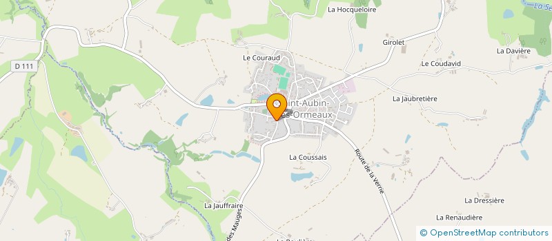 localisation de l'entreprise MONSIEUR FRANCOIS DENECHERE à TIFFAUGES