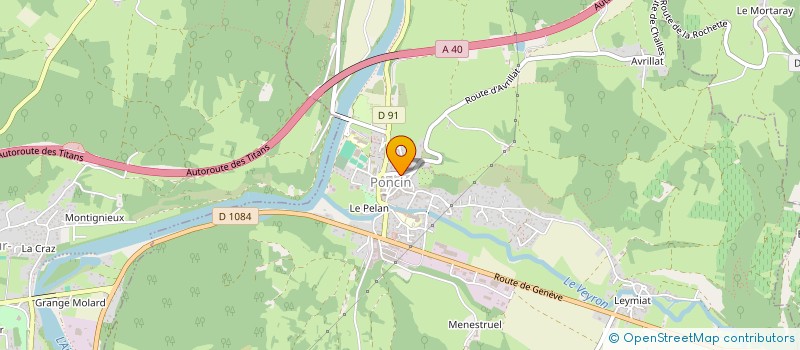 localisation de l'entreprise MONSIEUR FRANCOIS DEPAIX à PONCIN