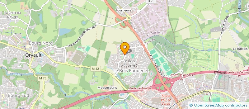 localisation de l'entreprise MONSIEUR FRANCOIS DEPRIESTER à ORVAULT