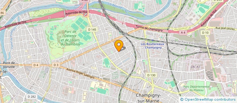 localisation de l'entreprise MONSIEUR FRANCOIS DERNIAUX à CHAMPIGNY-SUR-MARNE