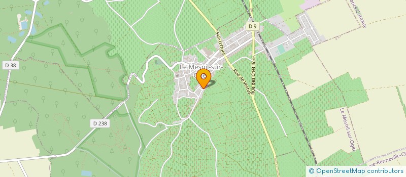 localisation de l'entreprise MONSIEUR FRANCOIS DESAUTELS  BLANCS-COTEAUX