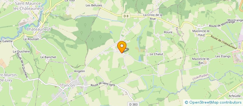 localisation de l'entreprise MONSIEUR FRANCOIS DESBOIS  SAINT-MAURICE-LES-CHATEAUNEUF