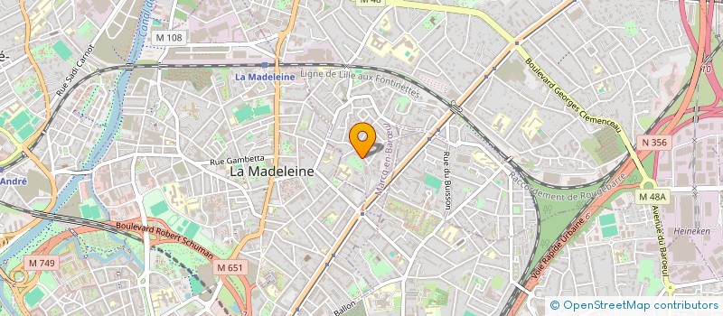 localisation de l'entreprise MONSIEUR FRANCOIS DESCAMPS à MARCQ-EN-BARŒUL