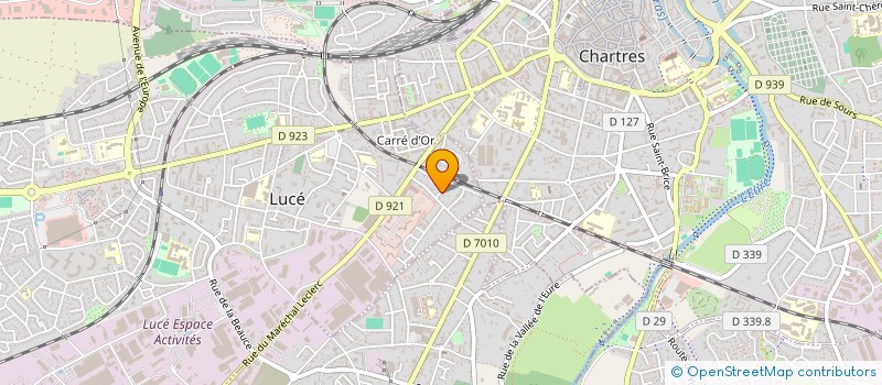 localisation de l'entreprise MONSIEUR FRANCOIS DESCAMPS à LUCE