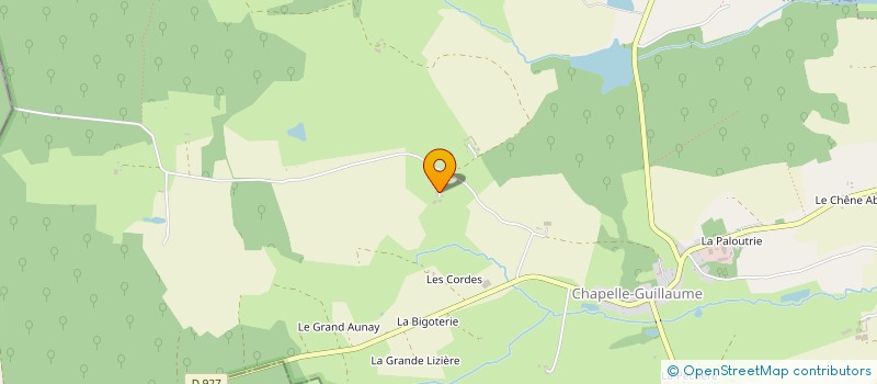 localisation de l'entreprise MONSIEUR FRANCOIS DESCHAMP à CHAPELLE-GUILLAUME