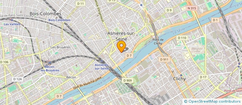localisation de l'entreprise MONSIEUR FRANCOIS DESCHENES à ASNIERES-SUR-SEINE