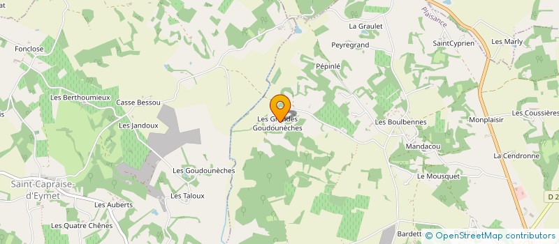 localisation de l'entreprise MONSIEUR FRANCOIS DESHAYES  PLAISANCE