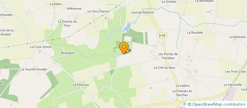 localisation de l'entreprise MONSIEUR FRANCOIS DESHAYES  VAL D'ANAST