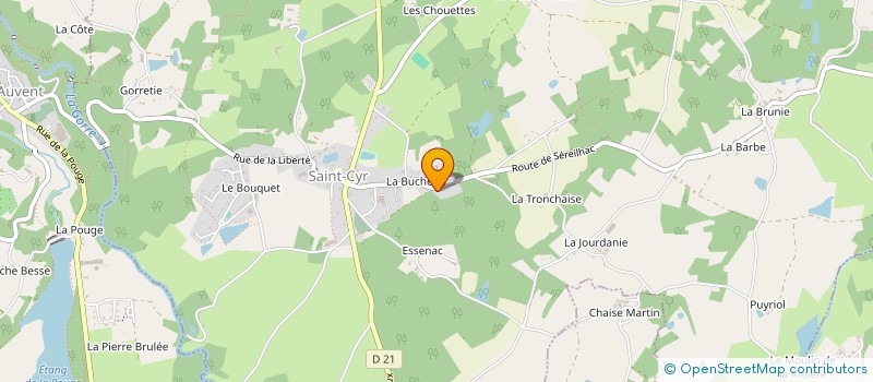 localisation de l'entreprise MONSIEUR FRANCOIS DESNOYERS  SAINT-CYR