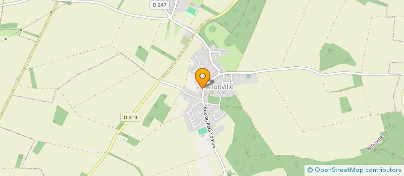 localisation de l'entreprise MONSIEUR FRANCOIS DESPLANQUES  ALLONVILLE