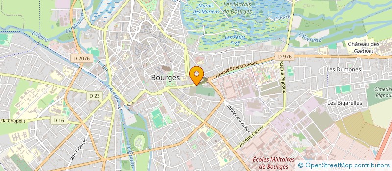 localisation de l'entreprise MONSIEUR FRANCOIS DESSUS à BOURGES