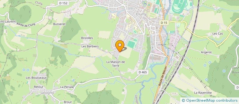 localisation de l'entreprise MONSIEUR FRANCOIS DESTORS  CLUNY