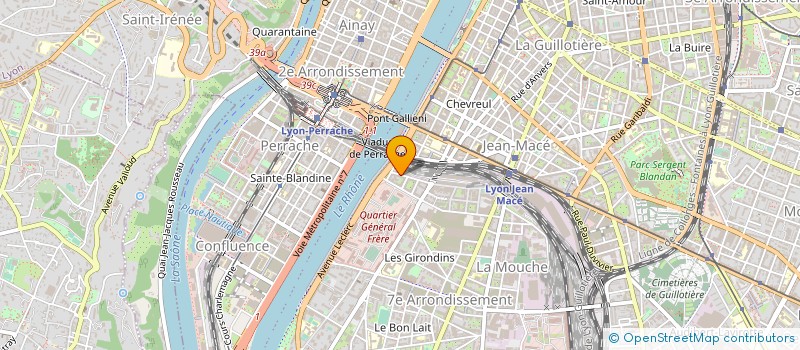 localisation de l'entreprise MONSIEUR FRANCOIS DESVIGNES  LYON