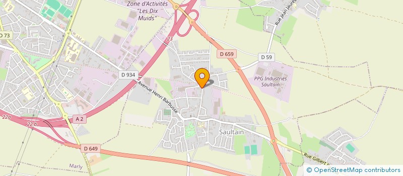 localisation de l'entreprise MONSIEUR FRANCOIS DESWEZ  ESTREUX