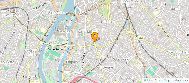 localisation de l'entreprise MONSIEUR FRANCOIS DETOURS à TOULOUSE