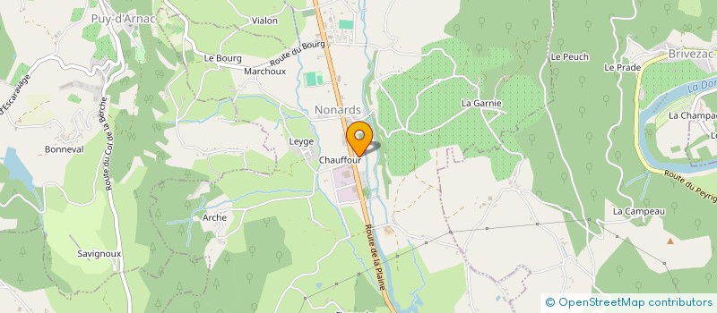 localisation de l'entreprise MONSIEUR FRANCOIS DETTINGER  NONARDS