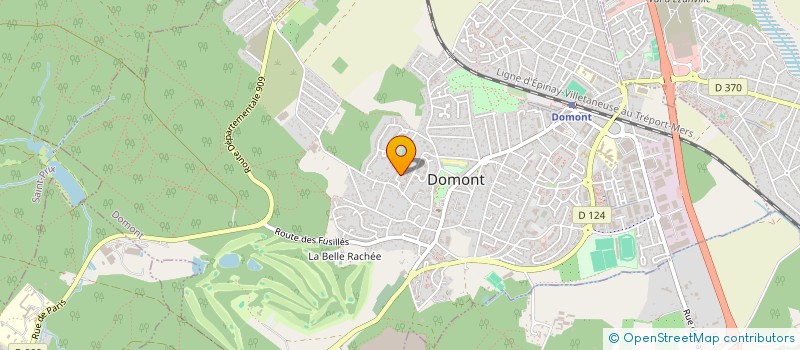 localisation de l'entreprise MONSIEUR FRANCOIS DEUMIER  DOMONT